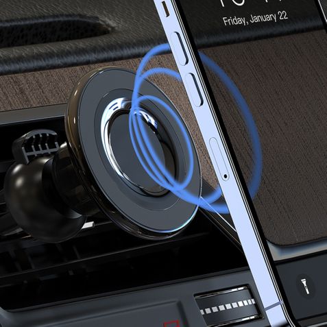 포램 아이폰 맥세이프 차량용 송풍구형 거치대 아이폰12 13 자석 MAG-CH1